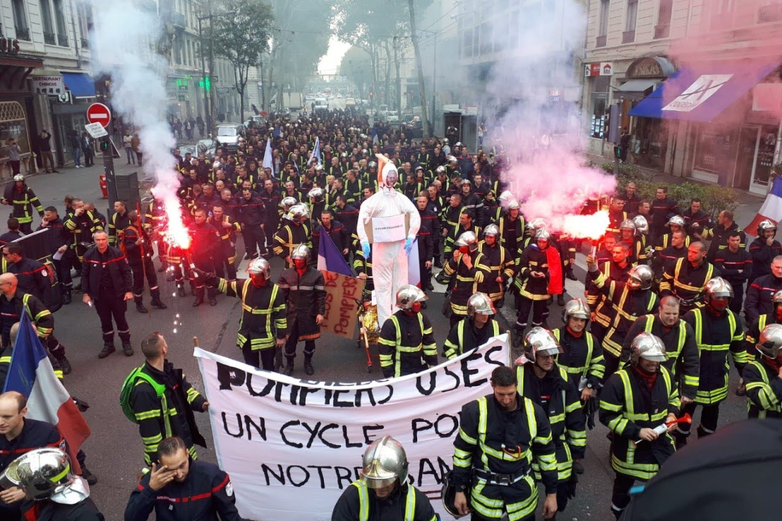 OMONDO SOCIAL - Lyon : les pompiers menacent de faire grève pendant la Fête des lumières